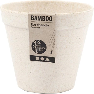 Image de Pot de fleur en bambou